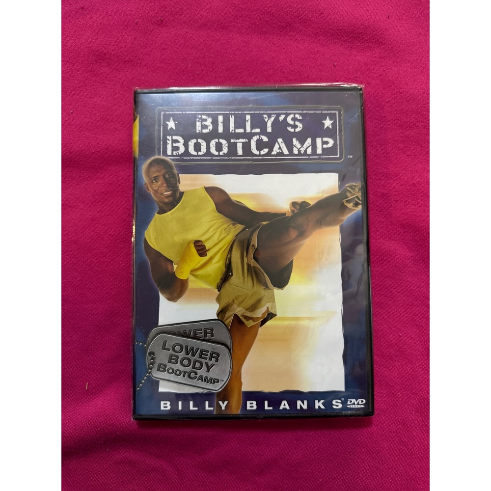 Billy‎ Blanks Boot Camp Lower Body DVD Workout Fitness Cardio Kickboxing